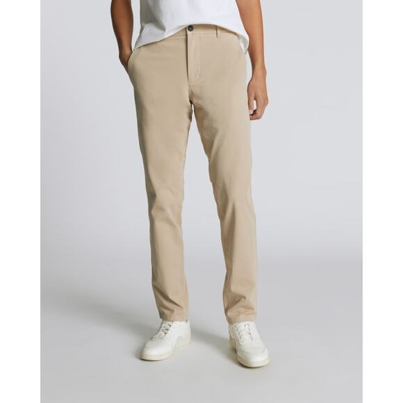 Everlane The Performance Chino Uniform Straight Fit Pants in Khaki 33x34 NWT - Picture 1 of 5